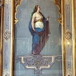 Dettaglio del decoro in Sala orientale dedicata alle Odalische